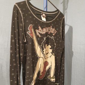 Betty Boop long sleeved shirt